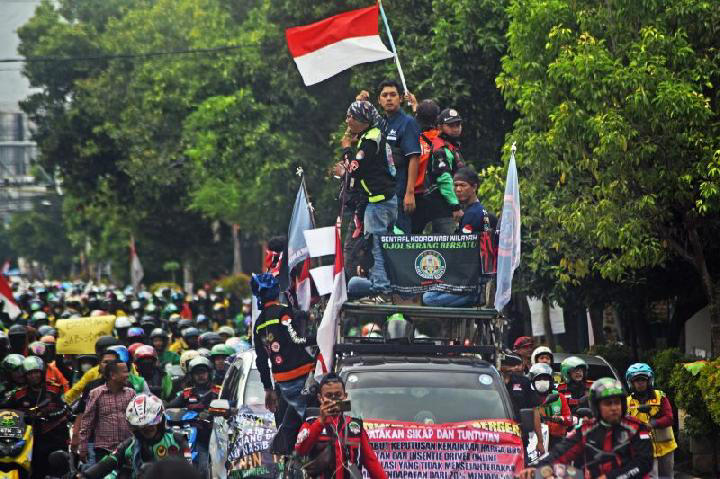 Koalisi Ojol Nasional Gelar Aksi Demo, Pengemudi Ojol Mogok Terima Pesanan Hari Ini