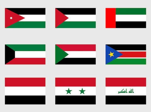 Kenapa Pola dan Warna Bendera Negara Arab Cenderung Sama