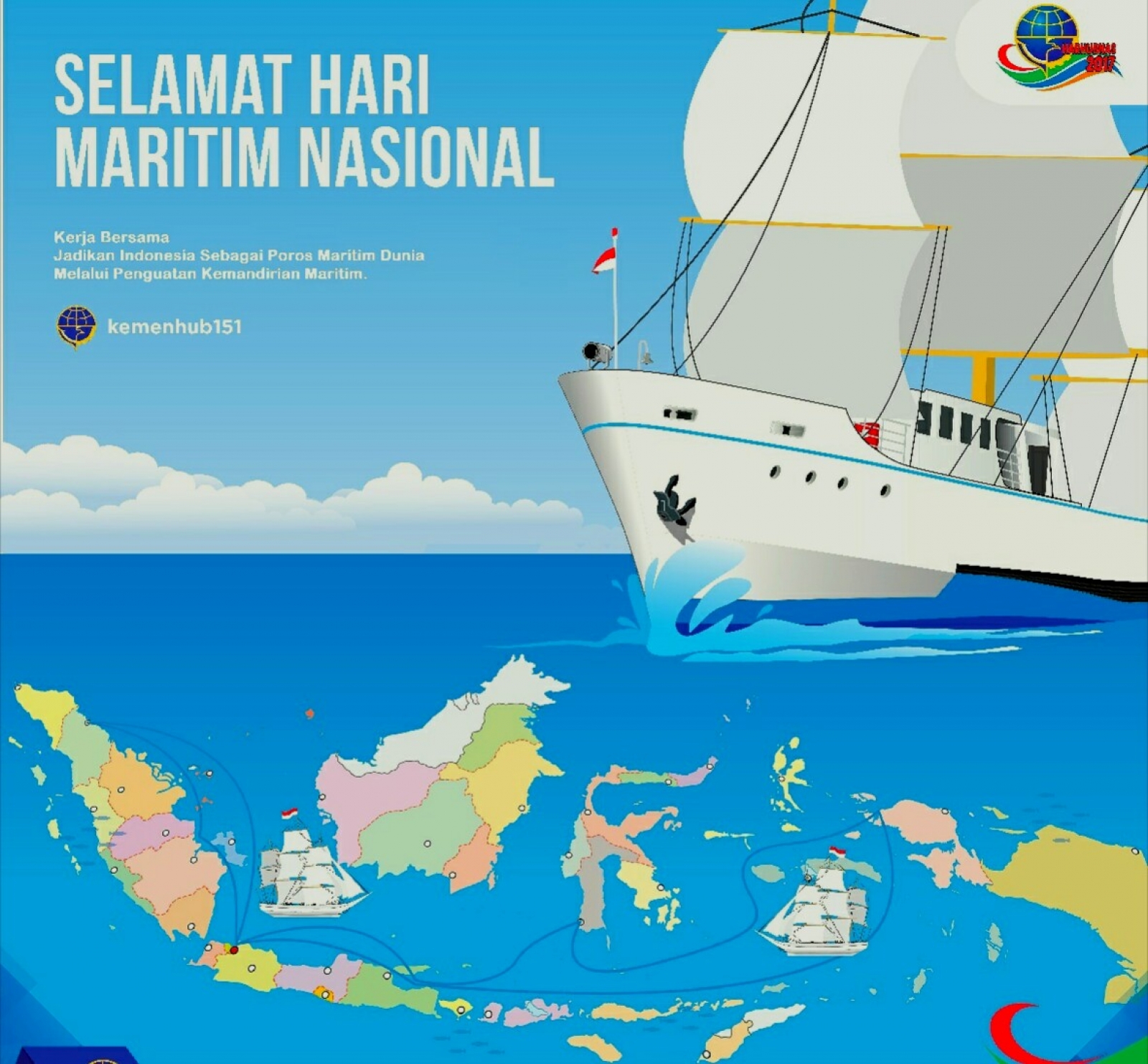 Hari Maritim Nasional ke-60: Peringatan Penting bagi Indonesia