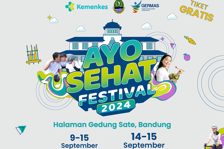 Kemenkes Gelar Ayo Sehat Festival di Bandung untuk Edukasi Gaya Hidup Sehat