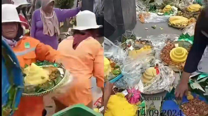 Nasi Tumpeng Dibuang,Warga Kecewa, Bupati Minta Maaf