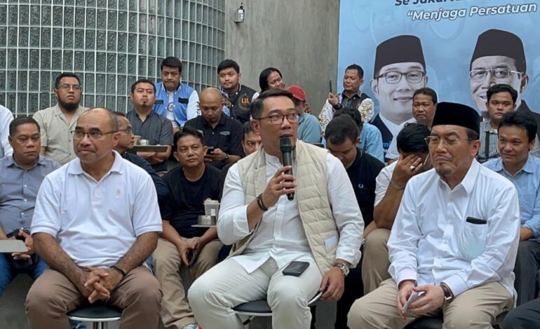 Ridwan Kamil Bantah Ditolak di Haul Mbah Priok, Klarifikasi Soal Video Viral