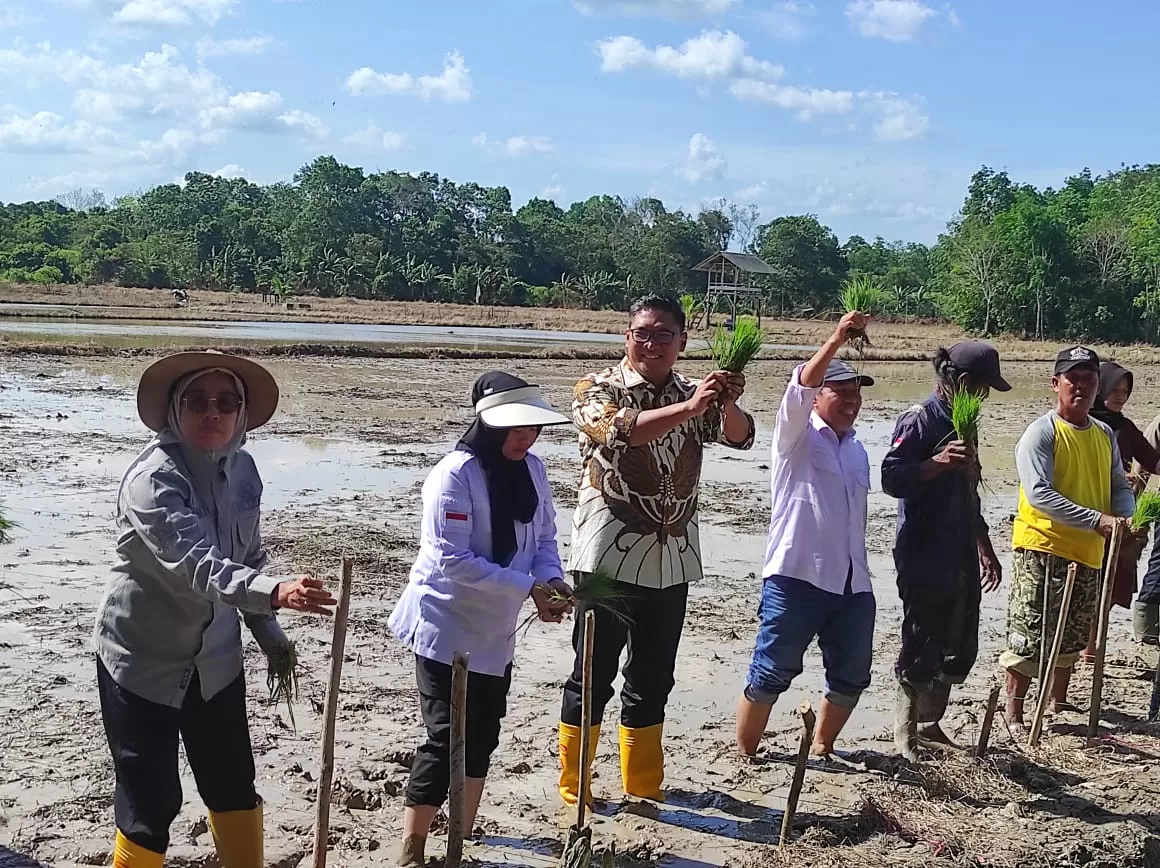 Wamentan Serap Keluhan Petani Sawah Tadah Hujan di Kota Balikpapan