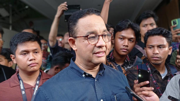 Anies Baswedan Hadiri Pelantikan Prabowo-Gibran