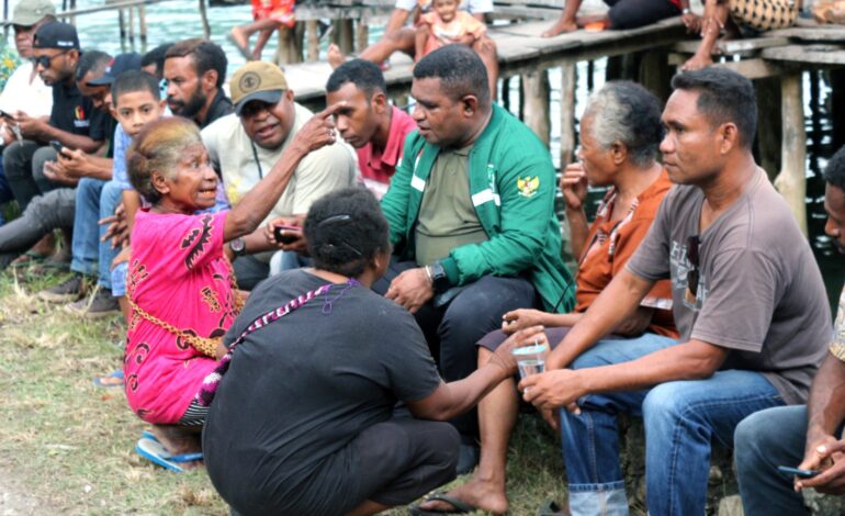 Sosialisasi dan Tatap Muka “BRO Yapen Baru” Dihadiri Antusias Warga Kampung Sarawandori