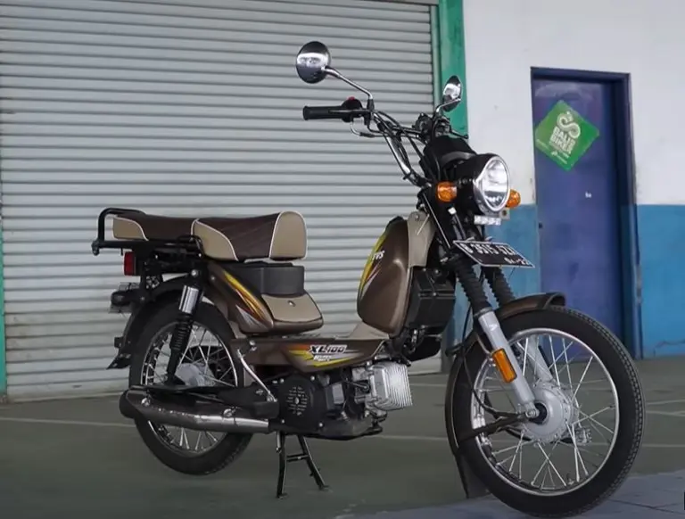 TVS XL100: Moped Unik Seharga Rp 14 Jutaan, Solusi Praktis untuk Belanjaan