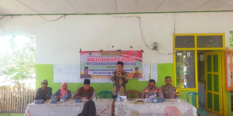 Kapolsek Lebong Atas Sosialisasikan Perlindungan Hukum untuk Perempuan dan Anak