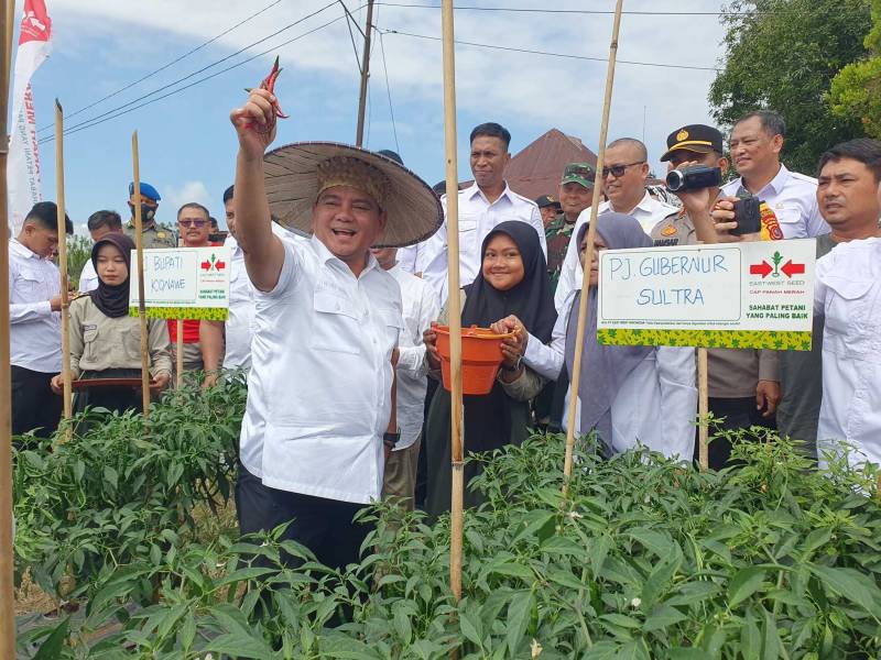 Pemprov Sultra Distribusikan Bantuan Pertanian dan Sosial di Kabupaten Muna