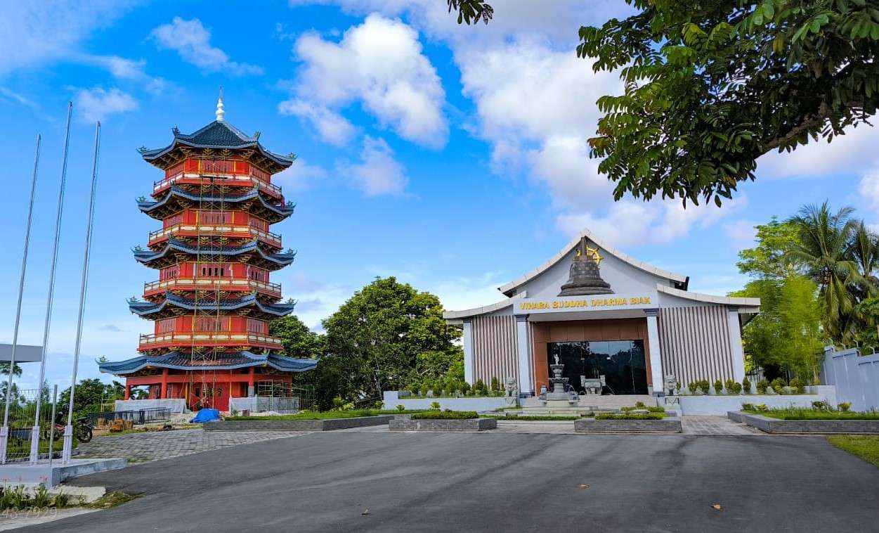 Pagoda Buddha Dharma Biak Siap Diresmikan: Ikon Wisata Religi dan Harmoni di Tanah Papua